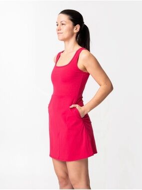 🔥🆕🔥 Alder Apparel Adventure Performance Racerback Dress - Cherry XL